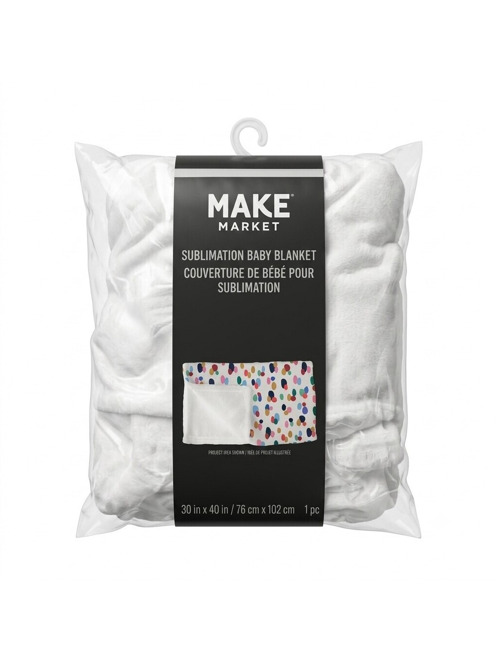 MAKE Market Sublimation Baby Blanket 30x40 inches